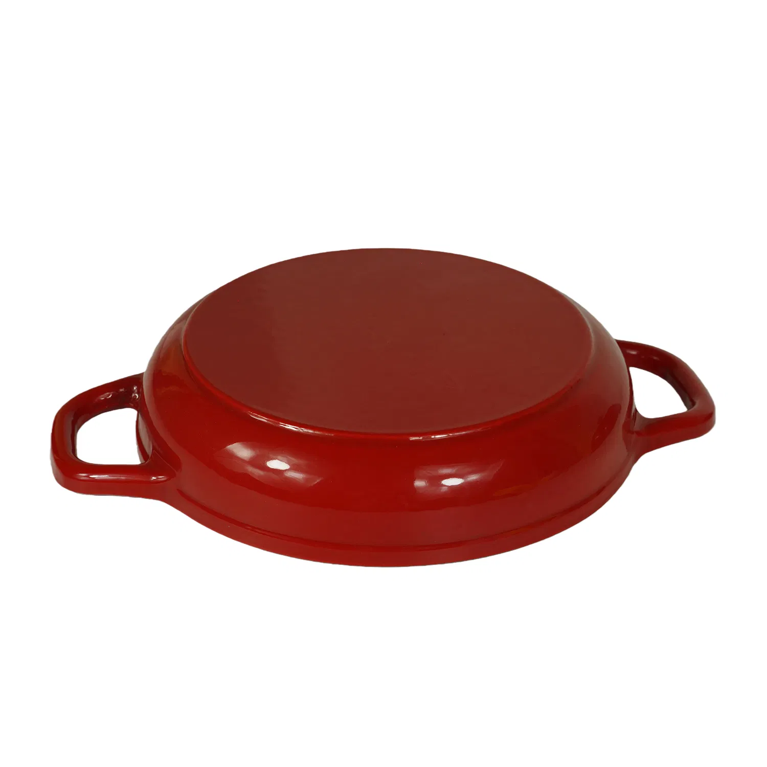 Чугунная эмалированная форма для хлеба с полосками