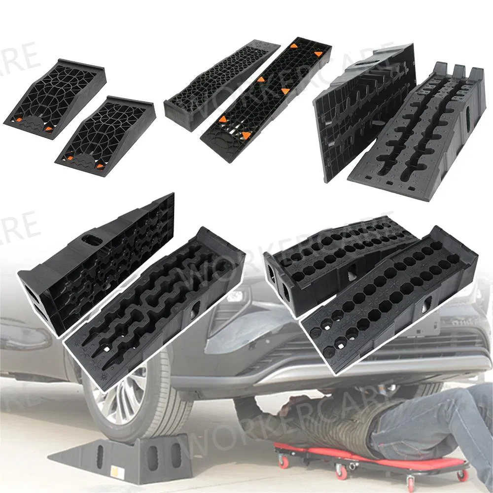 Пластиковые складные пандусы для техобслуживания автомобиля