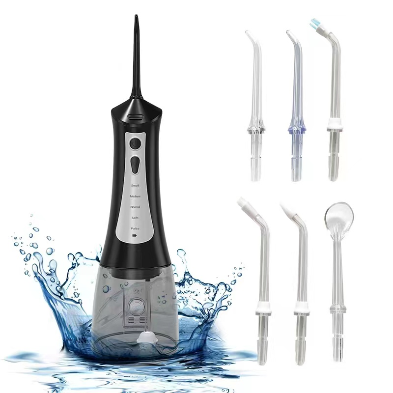 Portable Dental Irrigator Oral Cleaner Rechargeable Teeth Cleaning