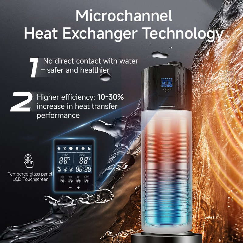 Тепловой насос для горячей воды Sprsun R290