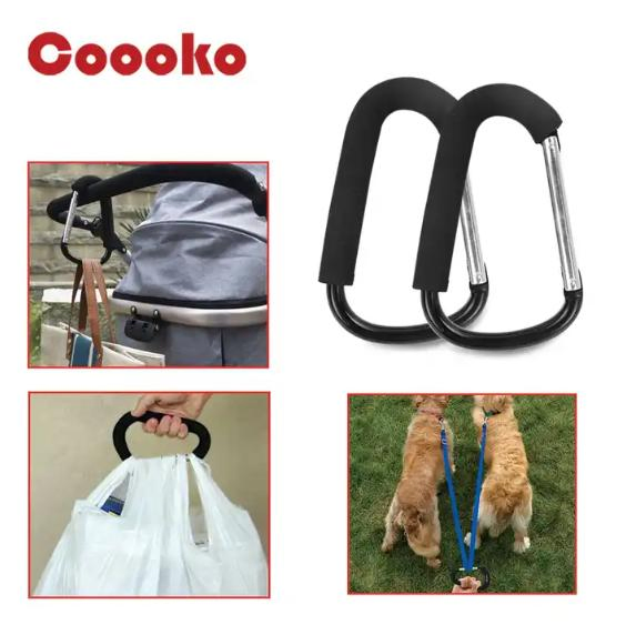 Best Selling Large Buggy Stroller Hook Aluminum