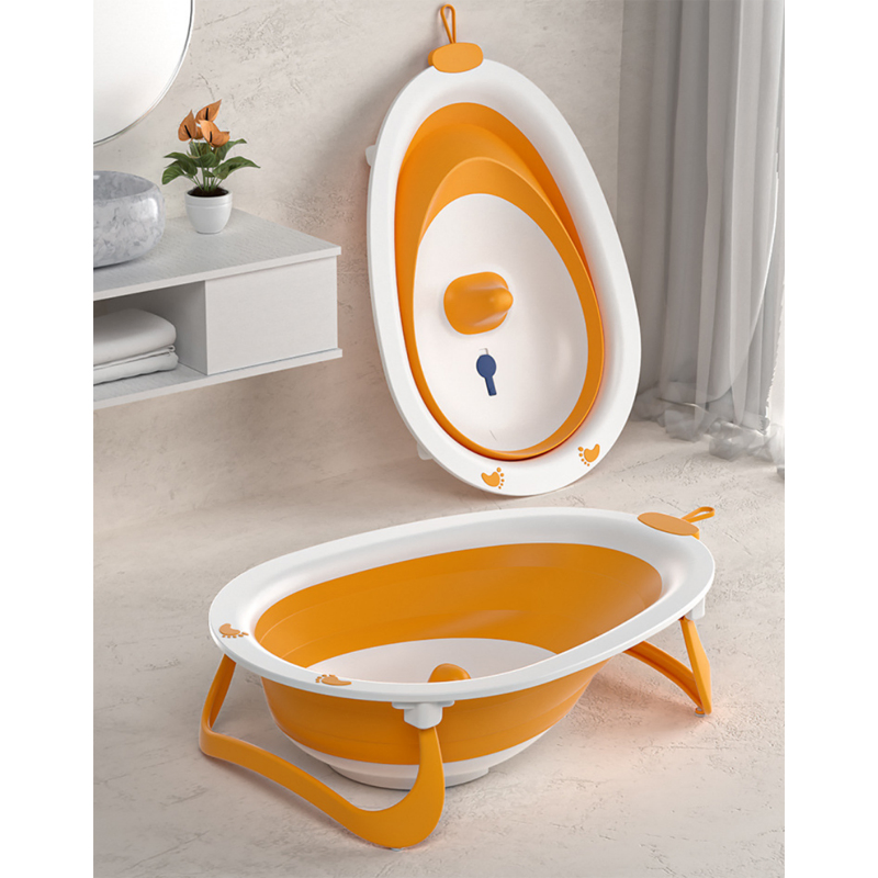 Baby Bathtub Wholesale Children's Baby Bathtub Egg Shaped Foldable Children's Bathtub