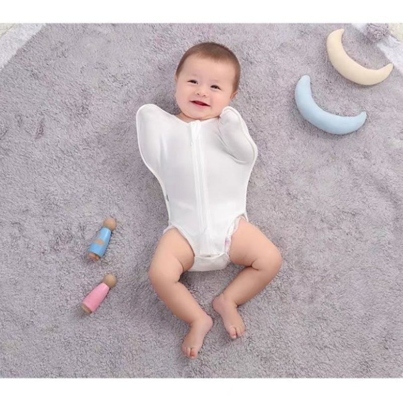 1.0tog Eco-Friendly Baby Comfortable Half-Sectioned Sleep Bag Swaddle Sack