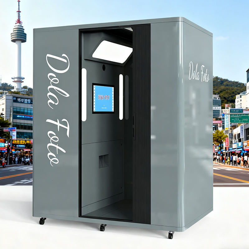 Photo Booth Self-Service Popular Selfie Photobooth Shell Vending Machine