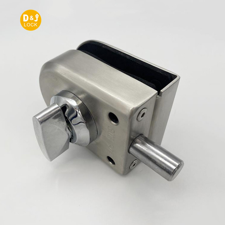 Stainless Steel 304 Glass Security Key Door Lock