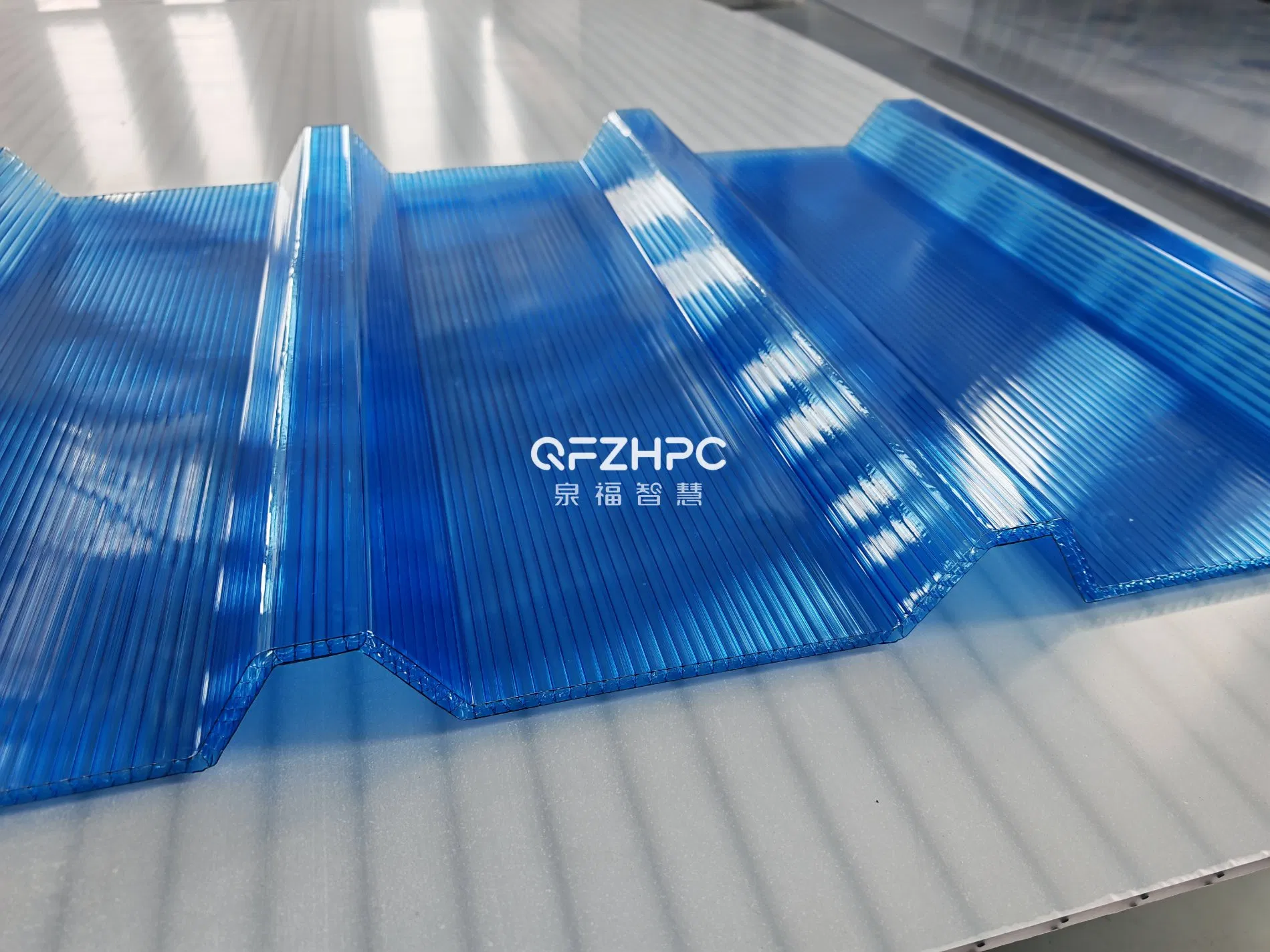 UV Protection Anti-Fog PC Corrugated Hollow Sheet Plastic Sheet for Greenhouse