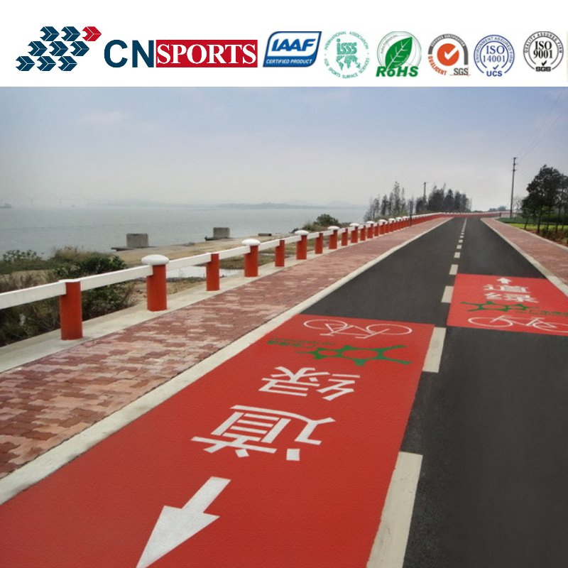 Cn-C06 Wear Resistance and Uvioresistant Color Crystal Road Flooring