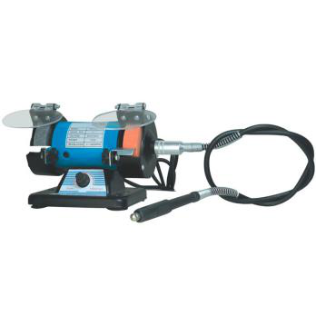 China 200W Bench Grinder 6" 150mm Twin Grinding Stone Machine for Home or Workshop Hy3212f