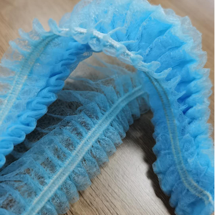 Manufacturer Doctor Strip Round Bouffant Hats Working Cap