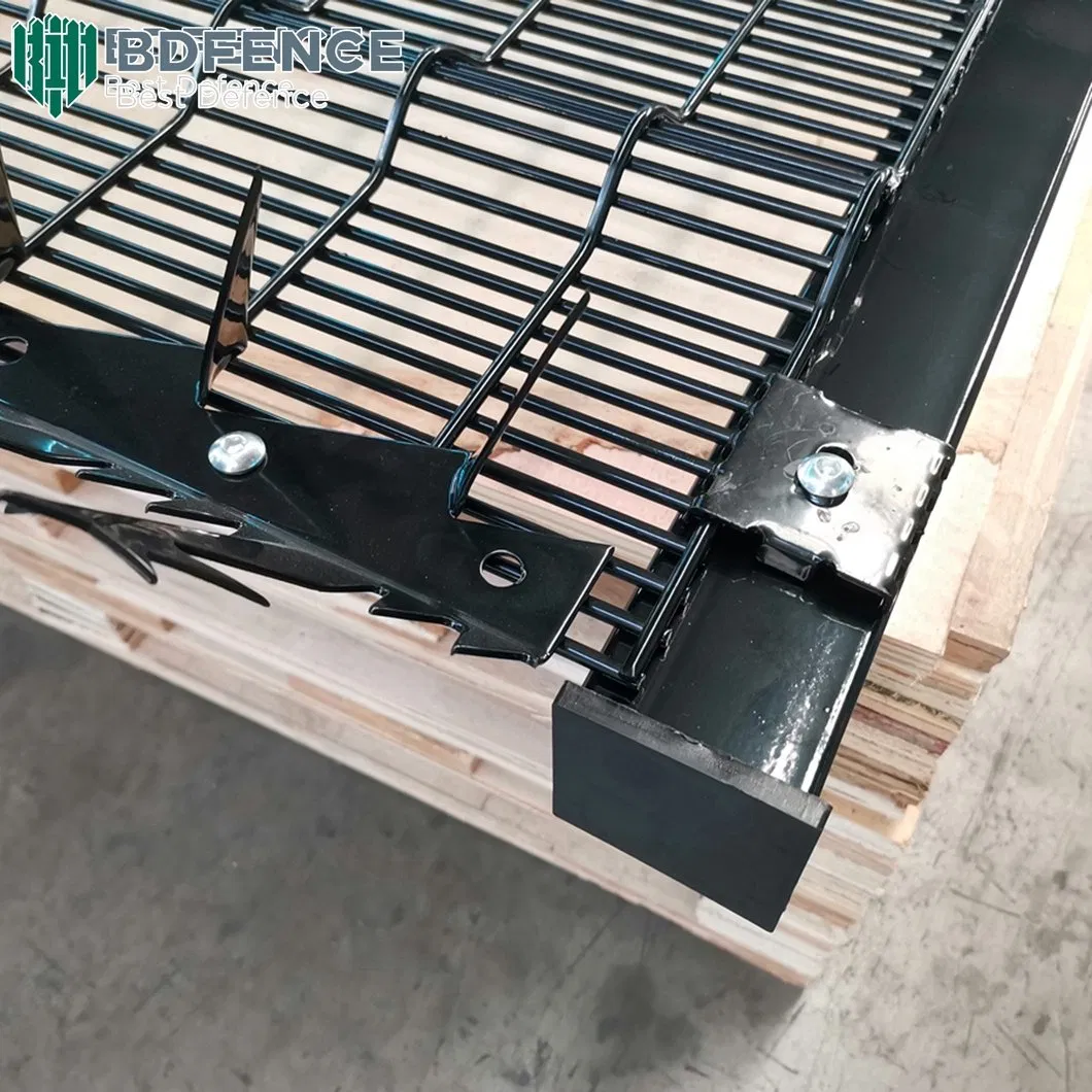 Powder Coated Clear View Fence High Security 358 Fence Panels 358 Fence High Security Fences Mesh Wire Fencing