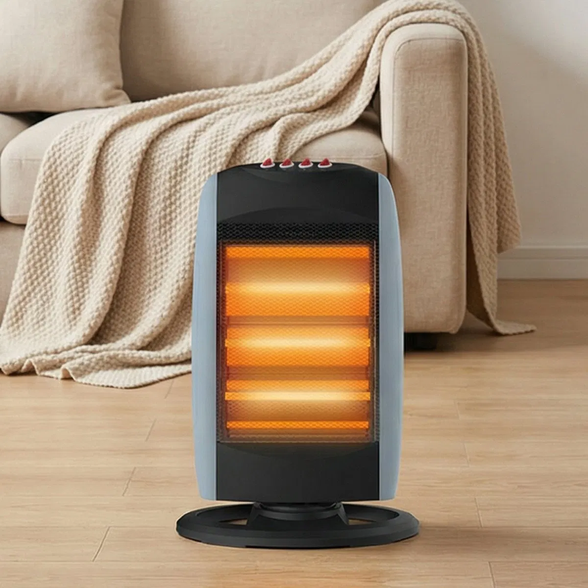 Efficient Halogen Heater for Quick and Cozy Warmth