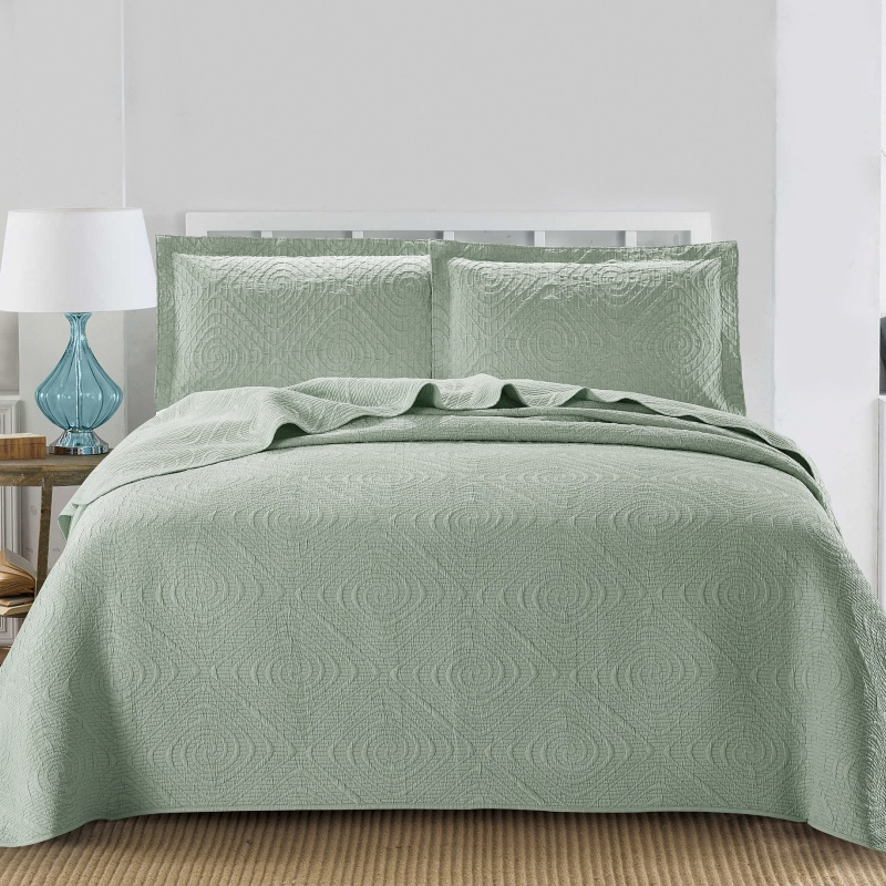 3PCS Velvet Quilt