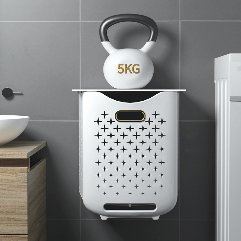 Foldable Dirty Clothes Basket Household Put Dirty Clothes Storage Basket Dirty Clothes Basket