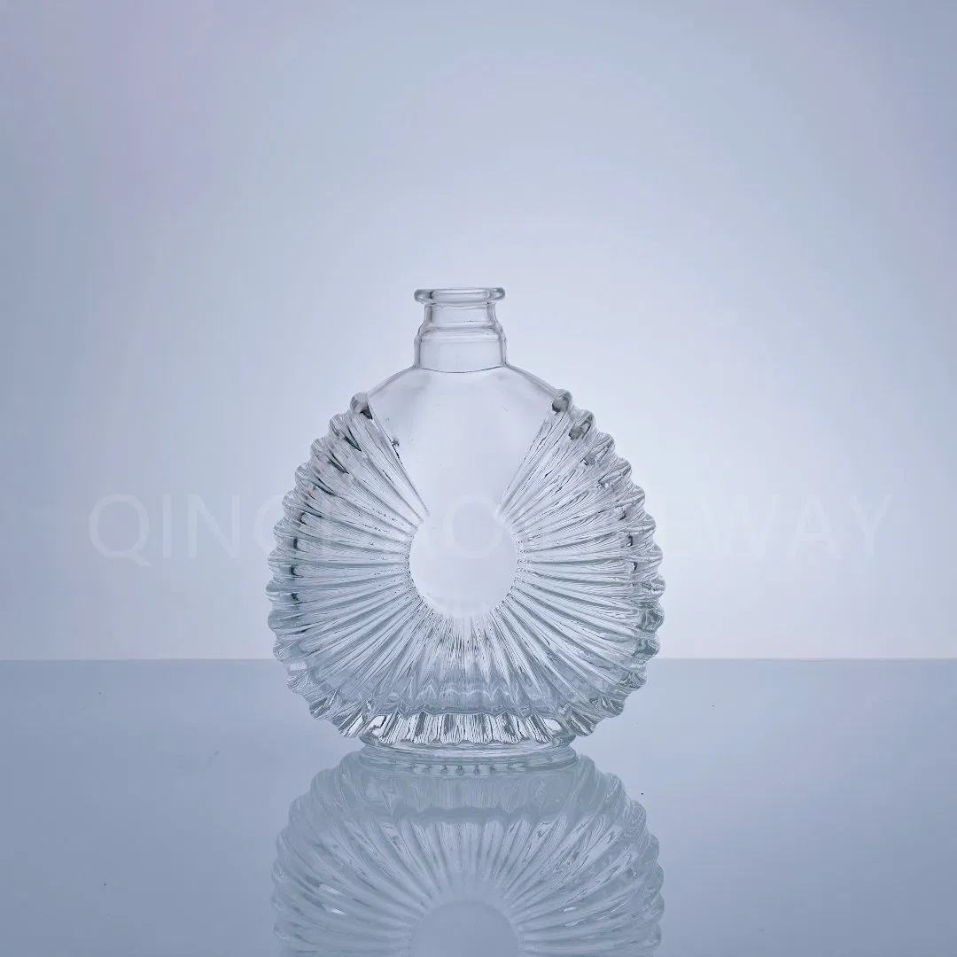 Manufacturer 500ml Empty Flint Glass Liquor Bourbon Whisky Vodka Tequila Xo Bottle