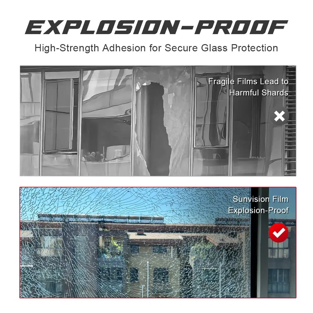 Window Tint Film House Decoration One Way Mirror Building Solar Window Film