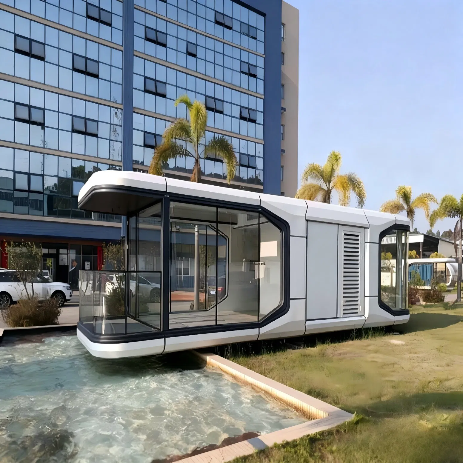 Portable Casa Modular Container Prefab Capsule Vessel Prefabricated House for Vacation Homes