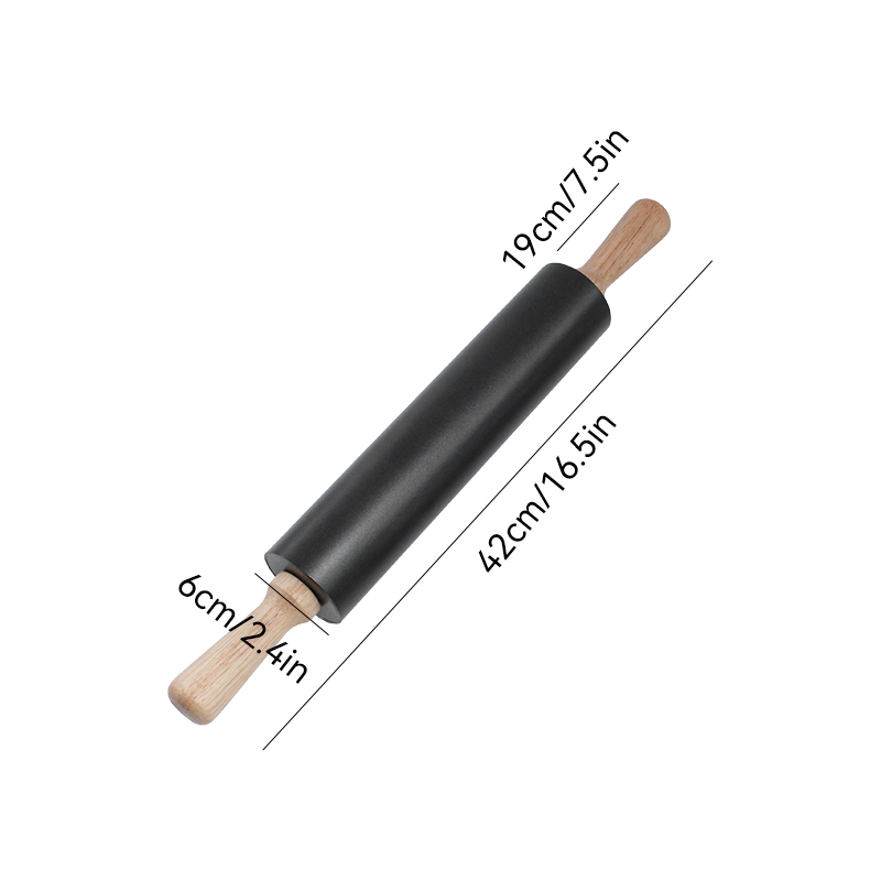 Chef-Approved Premium Aluminum Rolling Pins for Professional Baking Tasks