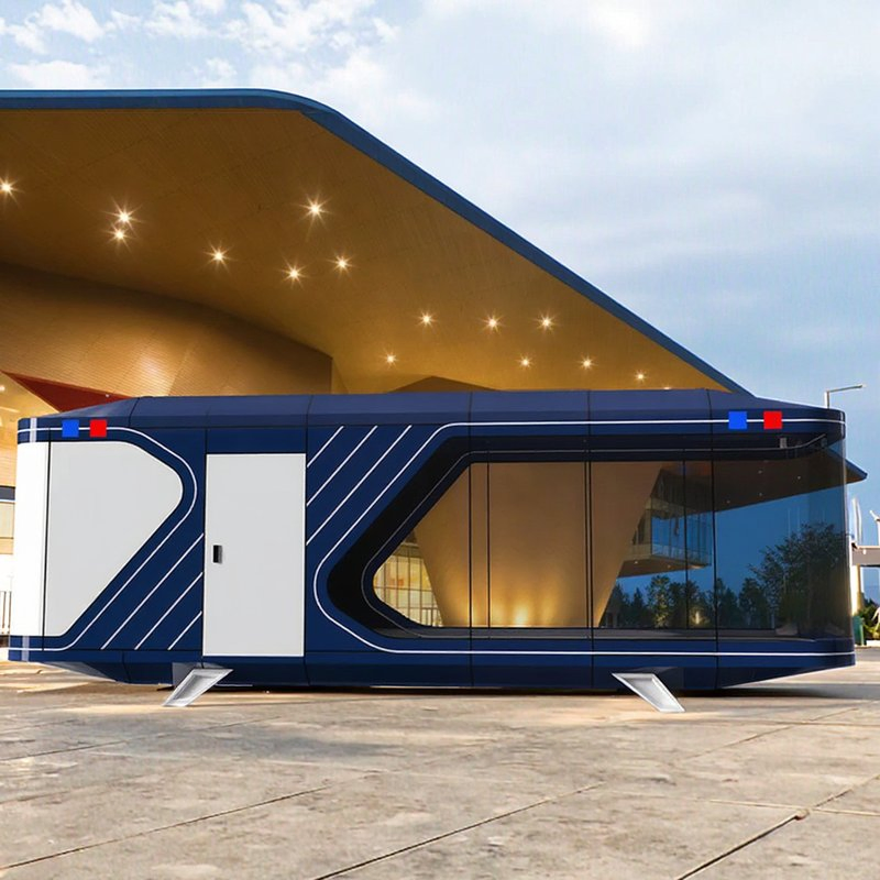 Modern Design Space-Saving Capsule Dwelling Units for Warehouse Villa House and Apartment Reliable Factory-Direct Supply