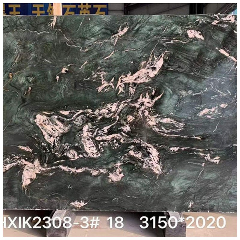 Brazilian Exotic Green Krypton Quartzite Slabs