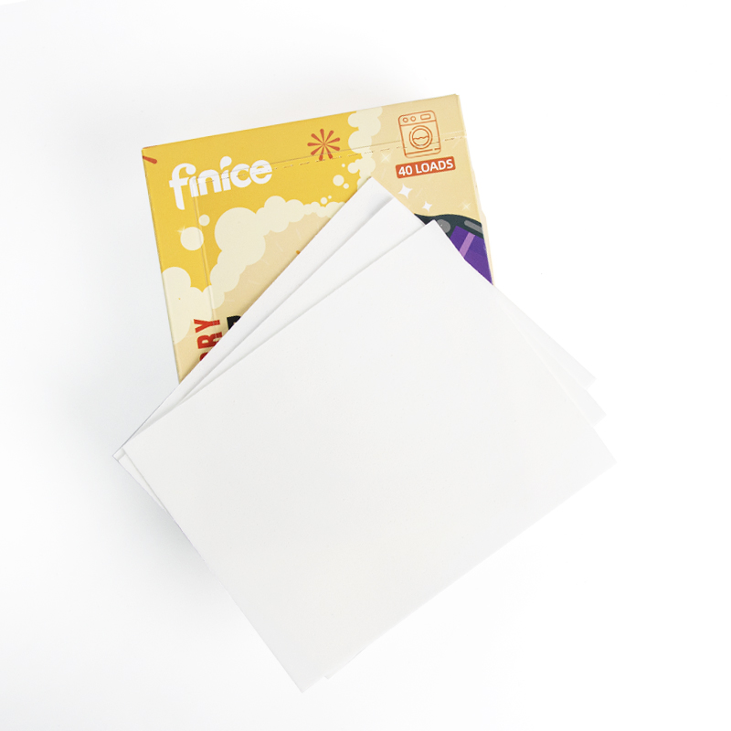 Finice New Trending Plant Extract Based Biodegradable Eco-Strips Laundry Detergent Sheets