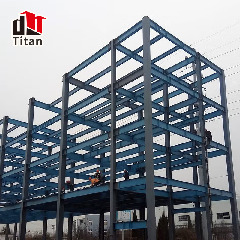 Multi Storey Commercial Shopping Mall Plaza Hotel Steel Building