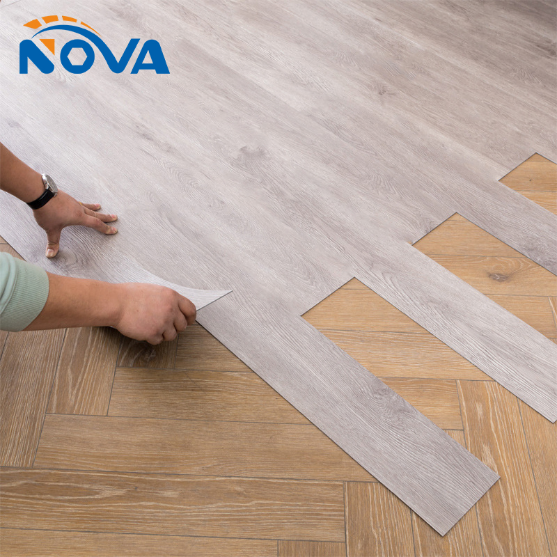 Waterproof Spot Stock Dry Back Lvt Carpet Wood Grain Floor Tile