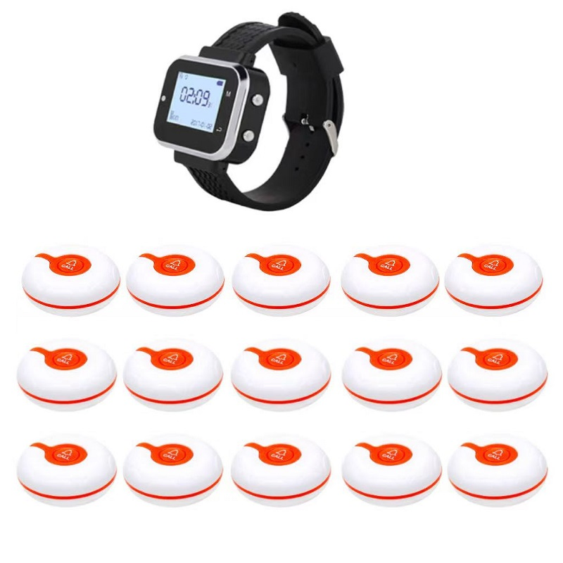 Pager Calling System Waiter Watch Receiver for Bar Hotel Cafe