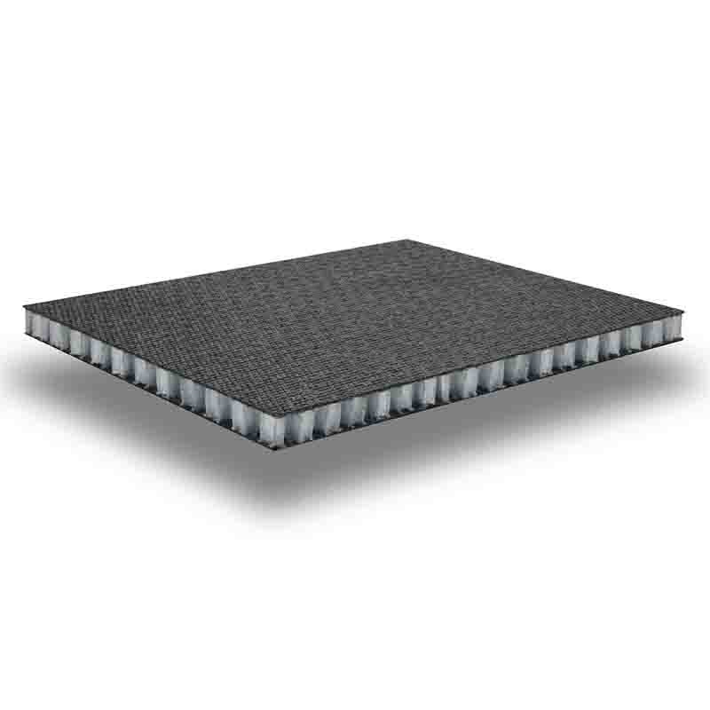 Lightweight Reinforced PP Aluminum Truck Bus Floor Honeycomb Sandwich Panel