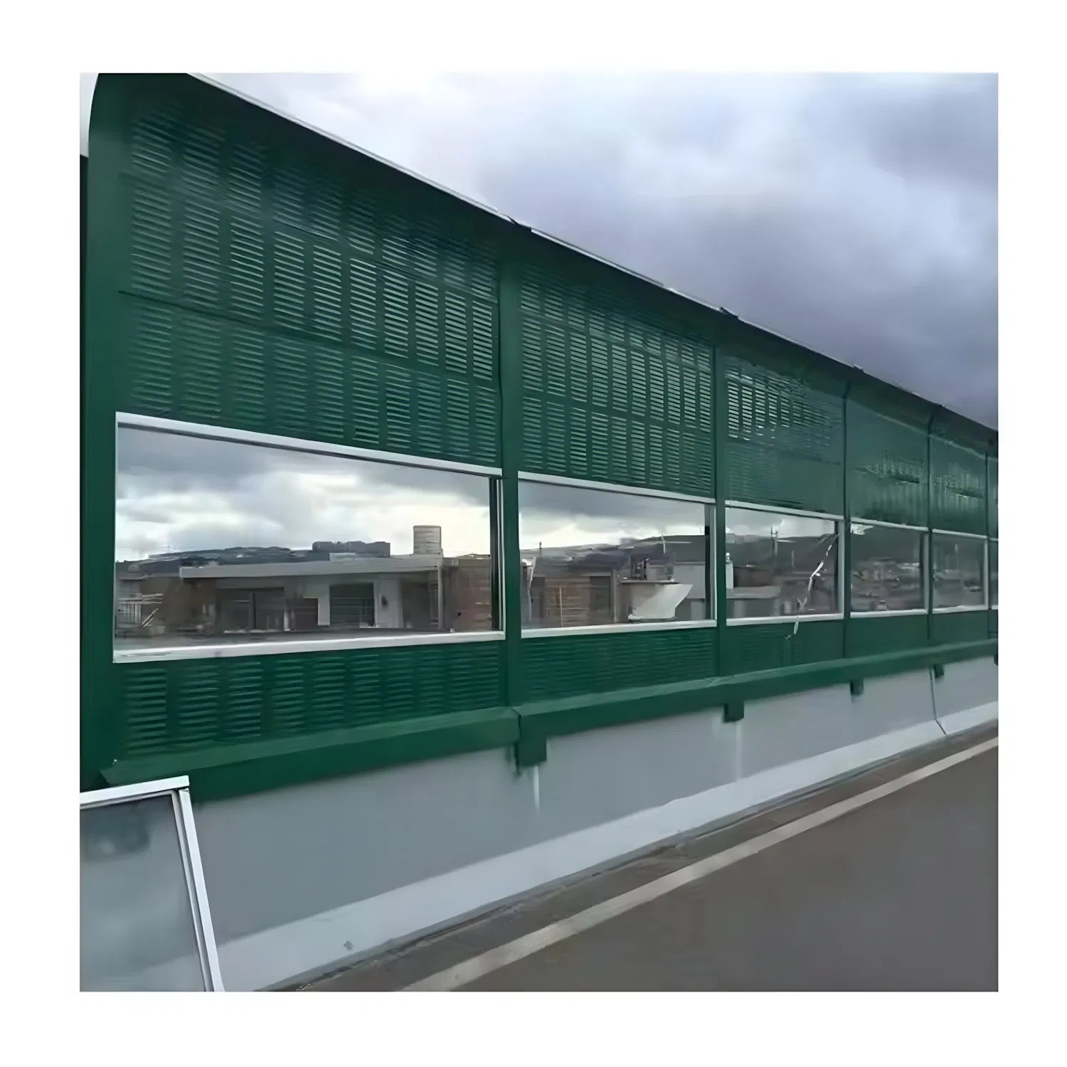 Advanced Acoustic Noise Barrier Wall for Outdoor Sound Reduction