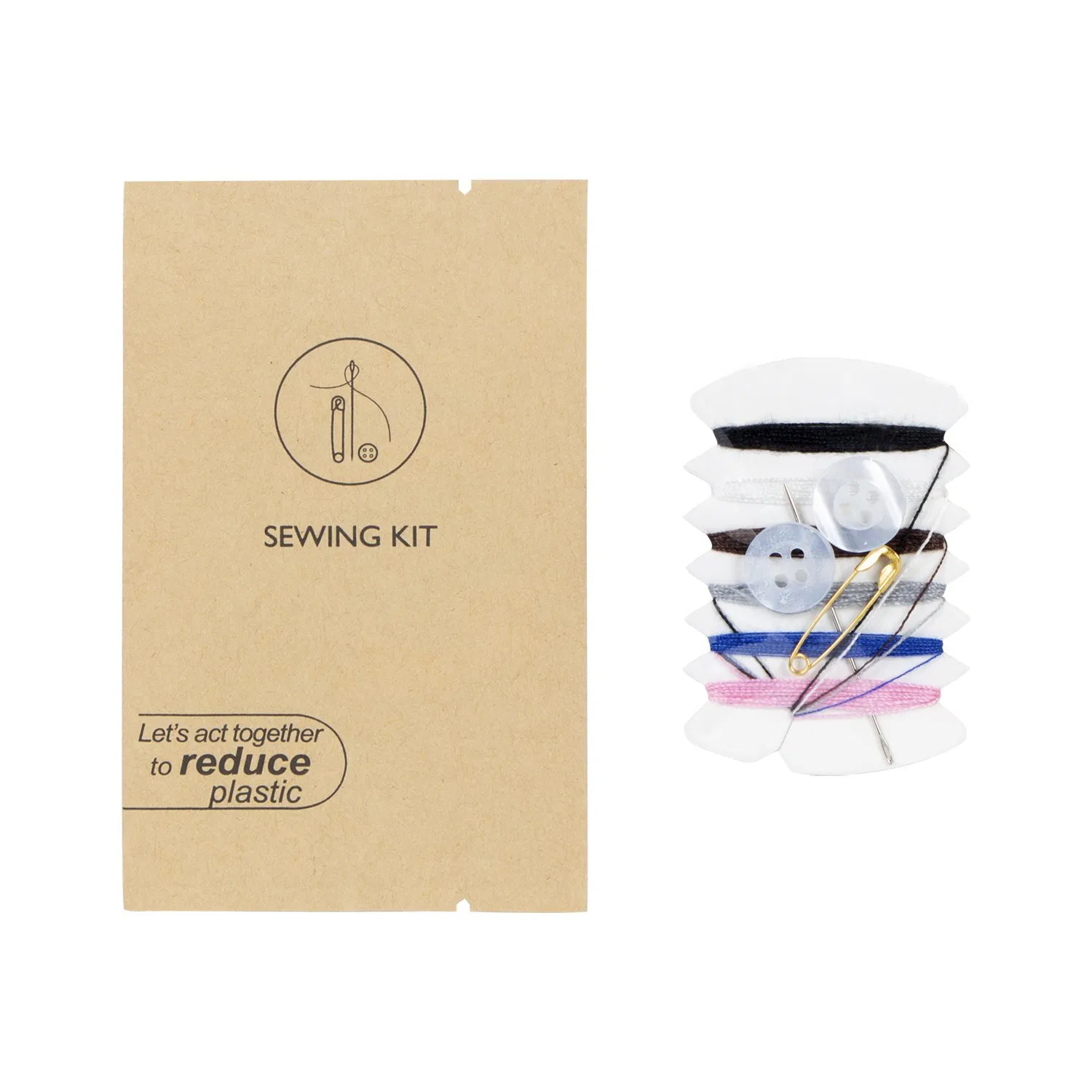 Mini Travel Hotel Sewing Kits with Hotel Amenities for Guest Room Using