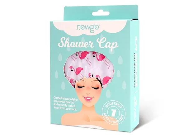 Custom Waterproof Bath Baby Kids Woman Luxury Plastic Shower Cap