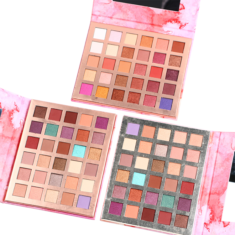 New Design Private Label Eye Shadow Palette High Pigment Summer Colors Palette 30 Colors Eyeshadow Palette