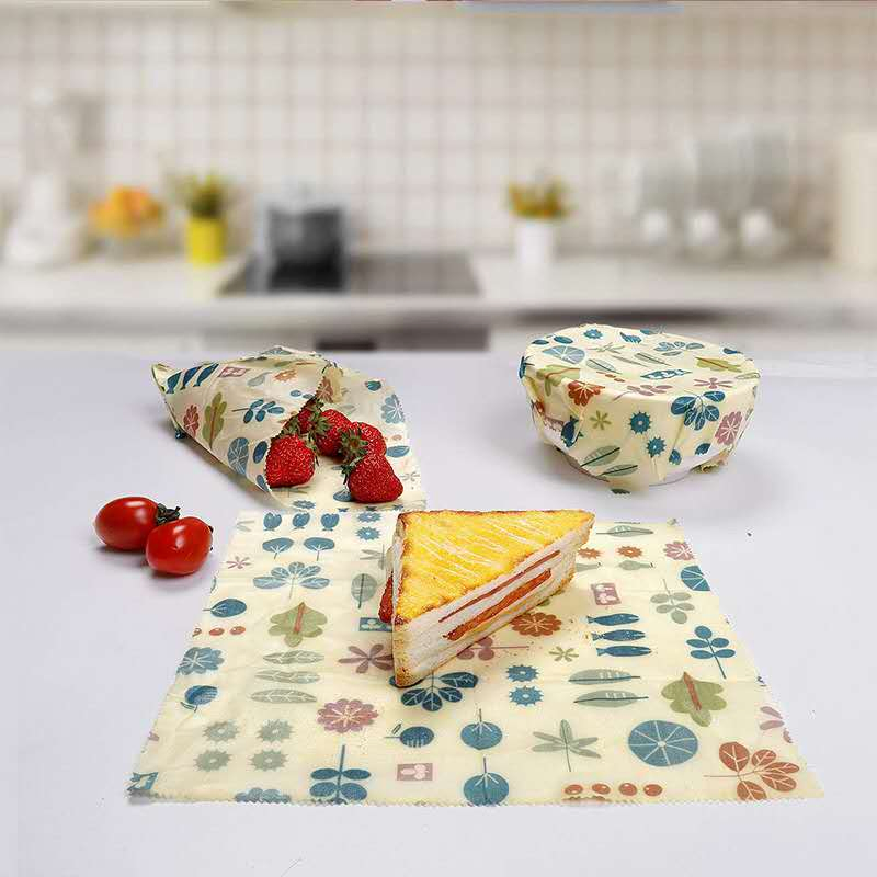 Vegan Wax Wraps Zero Plastic 100% Biodegradable