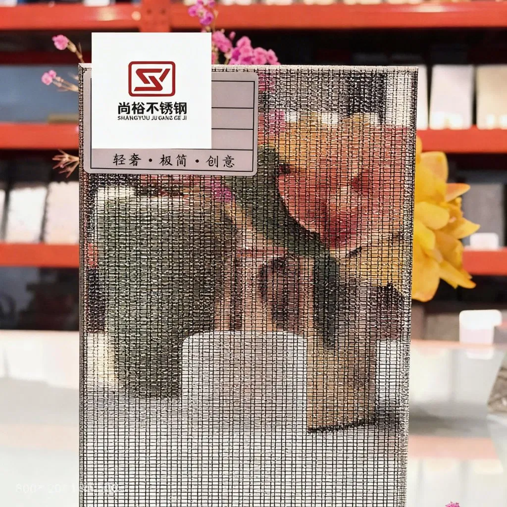 Decorative Wired Glass for Interior Partition & Door