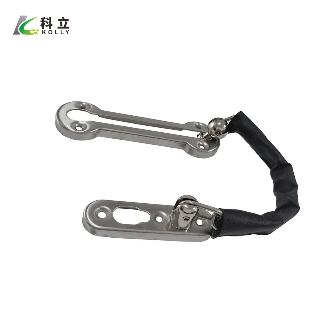 Heavy Duty Door Chain Bolt Stainless Steel/Zinc Alloy Anti-Theft Door Bolt Security Chain Thickened Bolt for Inside Door and Window