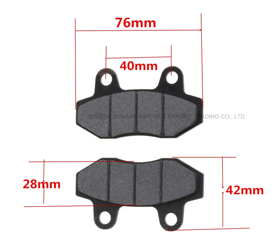 W-1016 CG125 AKT125 Non-Asbestos Disc Brake Pads Motorcycle Parts