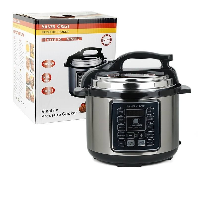 Home Hotel 6L Stainless Steel Digital Multifunctional Kitchen Appliance Electric Pressure Cooker