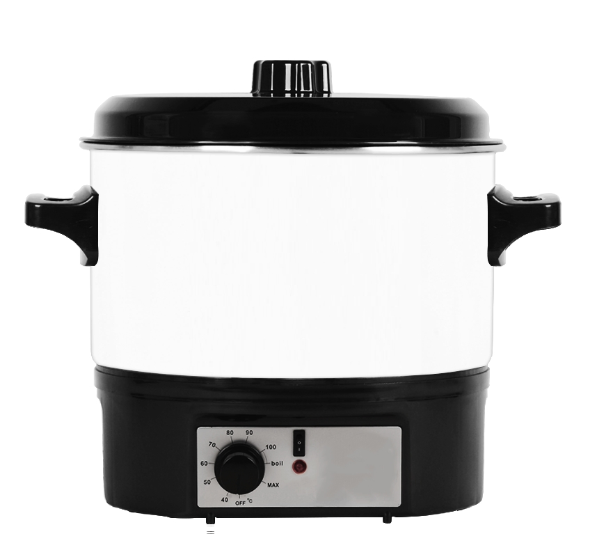 Enamel Jam Warming Bucket Electric Food Warming Pot Kitchen Preserving Cooker