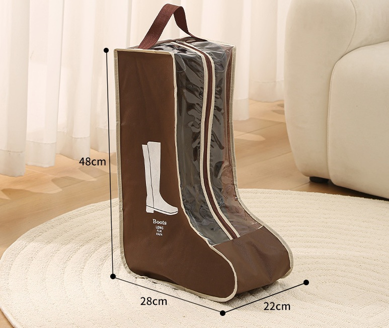 4 Sizes Boots Storage Bags Dustproof Shoe Storage Organizer Shoe Pouch