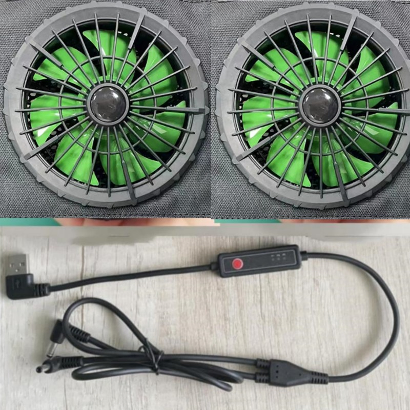 Cooling Jacket Fan Air Condition Cooling Fan for Summer Jacket
