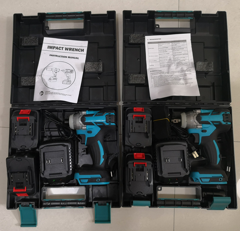 Tolhit Adjustable High Torque Rechargeable Brushless Electric Cordless Impact Wrench