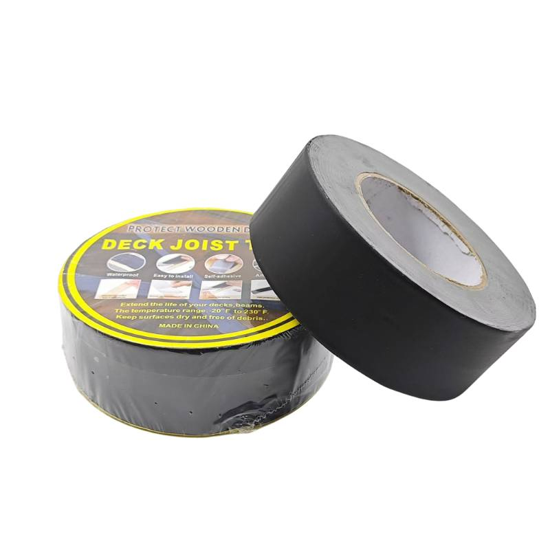 Heavy-Duty Black Butyl Tape for Ultimate Deck Waterproofing