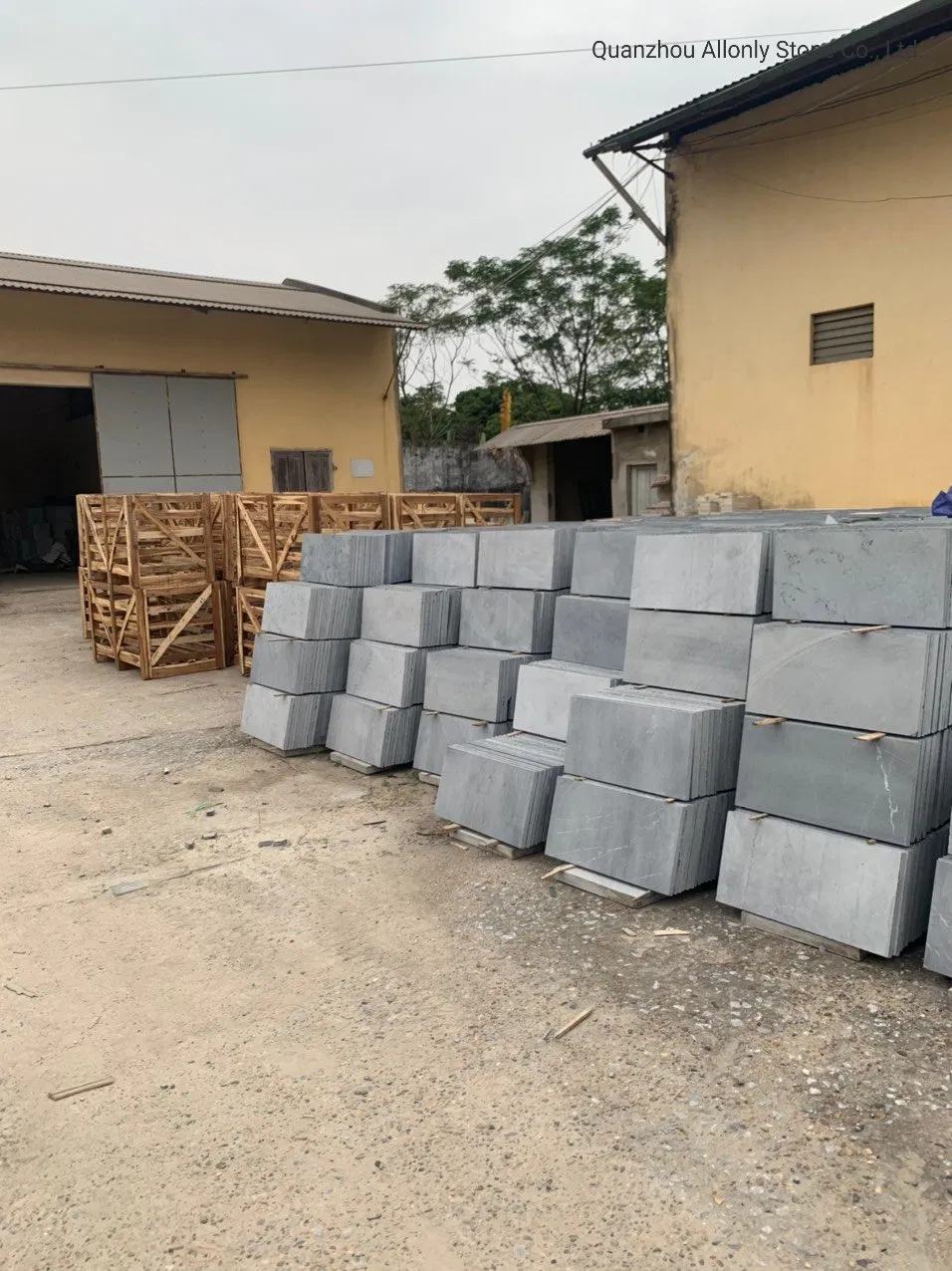 Swimming Pool Coping Stone Floor Tile Bluestone French Pattern for Outdoor Garden Paving