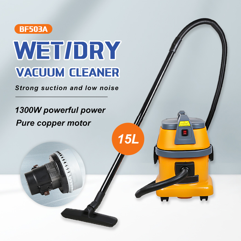 Factory Direct Sales Wet/Dry Vacuum Cleaner Machine for Garage with 15L Capacity