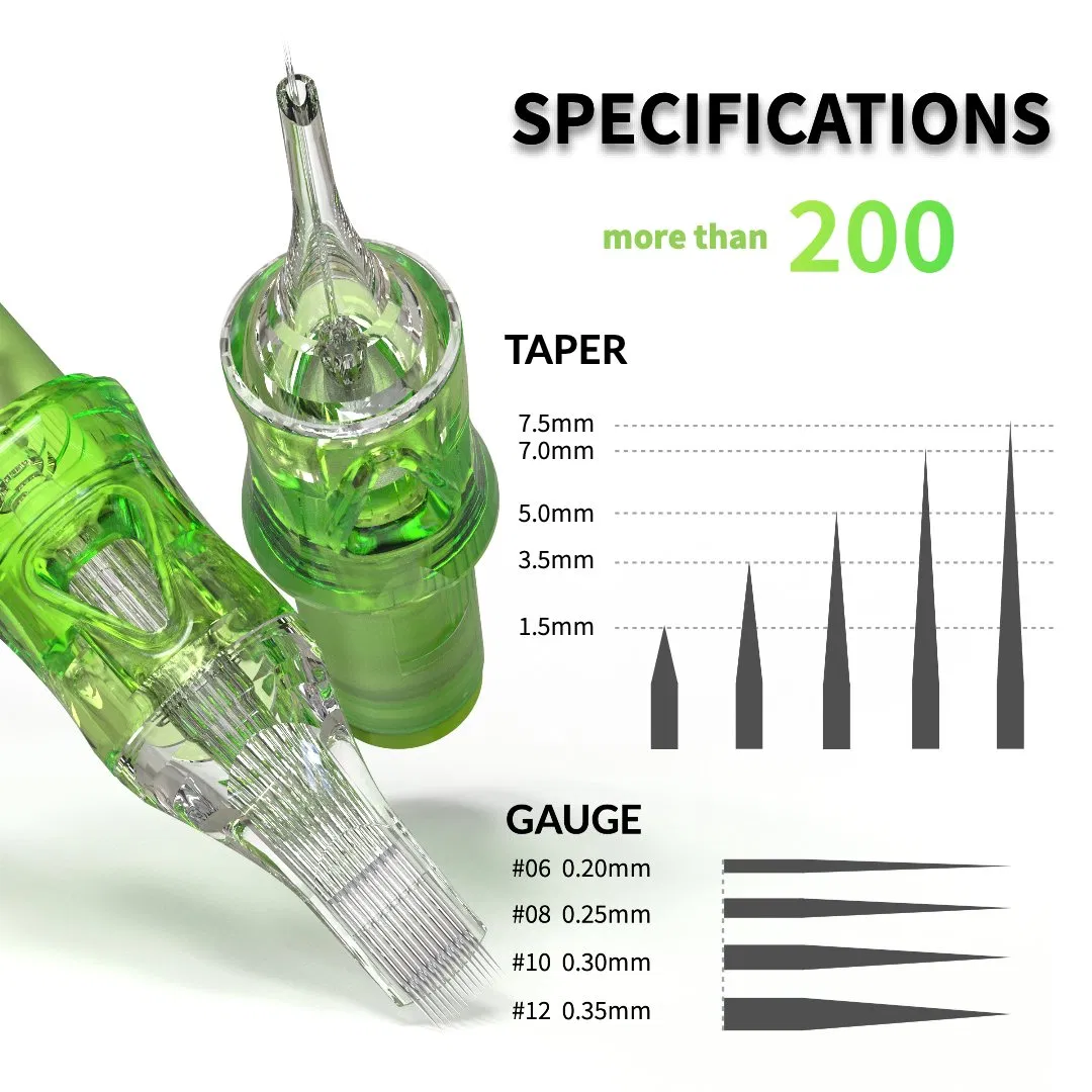 Factory Wholesale Premium Quality Disposable Liner Magnum Tattoo Needles Cartridges