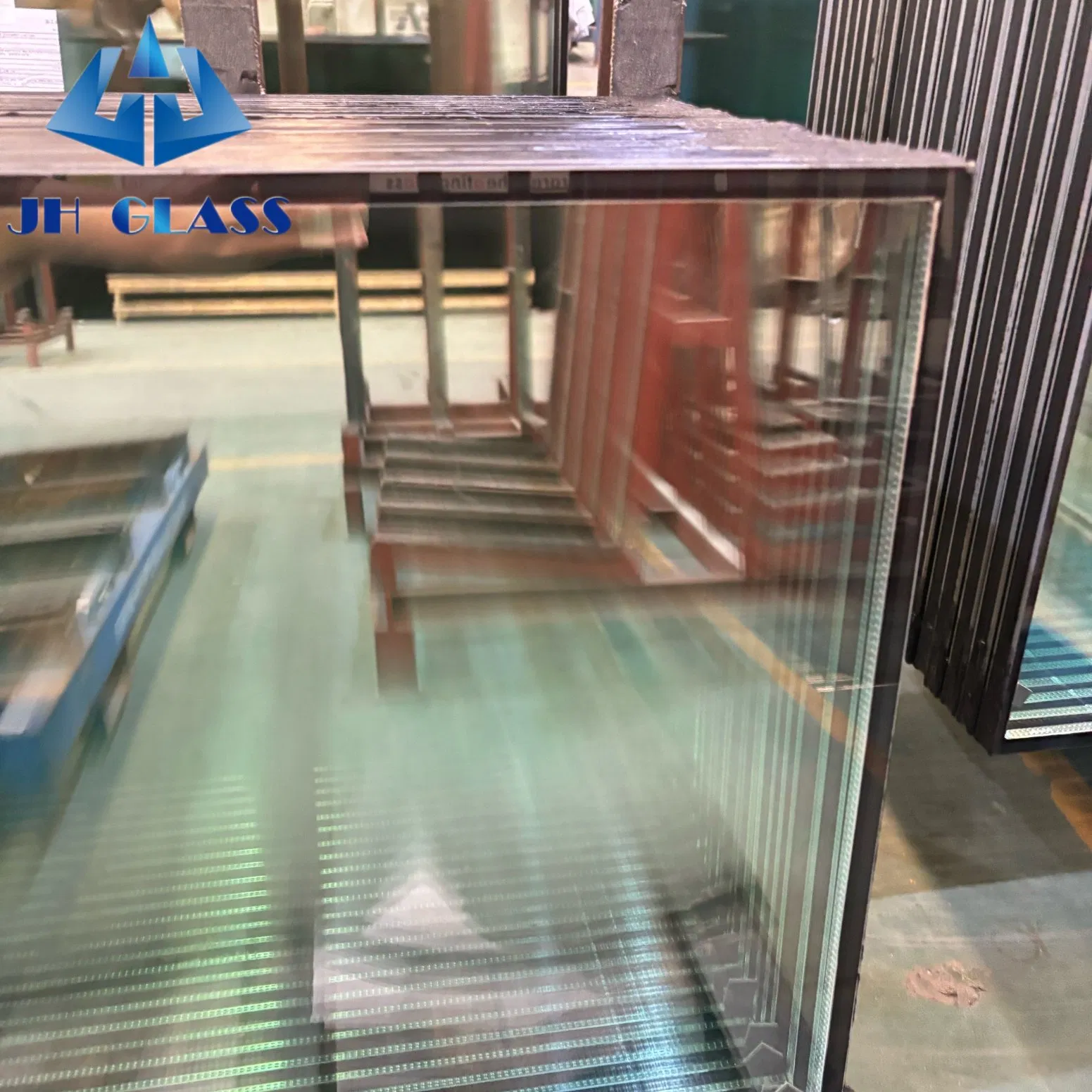 Thermal Insulation Custom Glass for High-Rise Curtain Wall Laminated