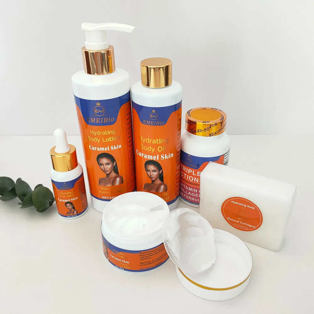 Natural Beauty 7 Days Caramel Skin Beauty Skin Care Set Oily Rejuvenation Brightening Caramel Skin Care Kit