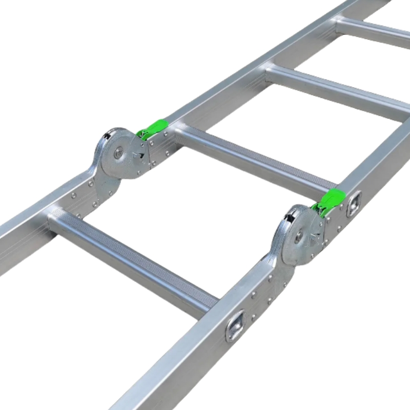 Double Sided Aluminum Hinged Folding Ladder