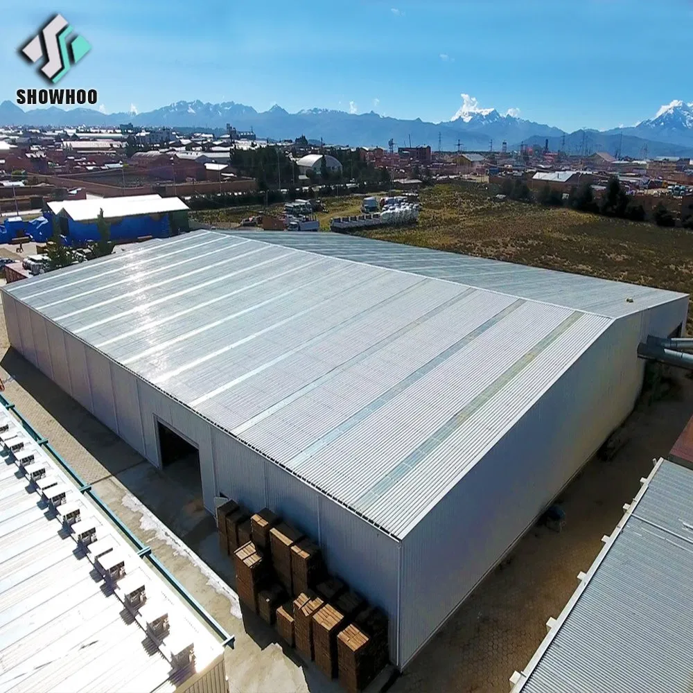 Low Cost Frame Steel Trusses Structure Shed Building Prefabricated Warehouse Prefab Garage Storage Office Hotel