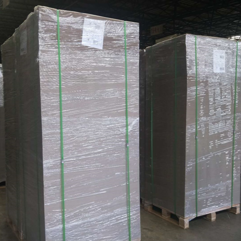Premium 250-4000G/M² Recycled Grey Board Sheets-1.0 mm Grey Board Paper